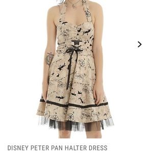 Disney Peter Pan Halter Dress, Hot Topic